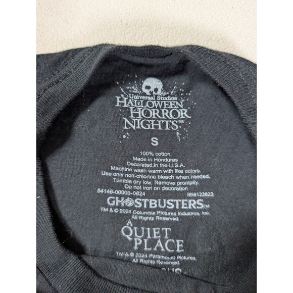 2024 Universal Halloween Horror Nights HHN House Lineup T Shirt Small Orlando - Picture 3 of 7